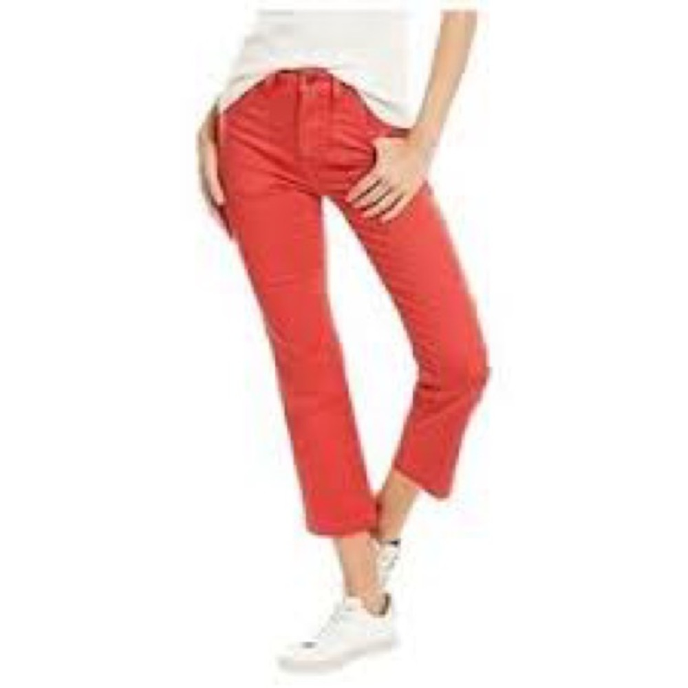Sam Edelman The Stiletto High Rise Crop Boot pant jean size 2